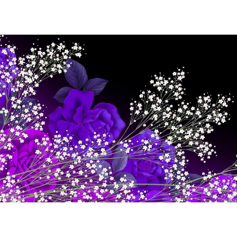 

Carnation Flower Pattern Art Poster for Bedroom or Office Décor White card paper (non-adhesive) 30*42 cm
