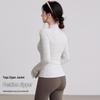 Women's Slim Fit Quick-Dry Yoga & Running Outfit for Autumn/Winter Fitness & Pilates