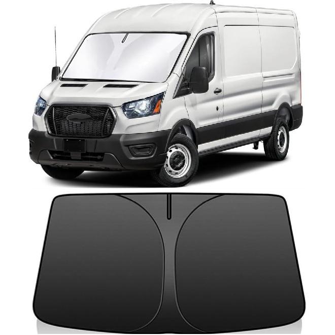 Windshield Sun Shade for -2025 Chevrolet/Chevy Blazer 240T Double-Layer Foldable Car Front Window Sunshade Accessories 240 T Sun Visor Protector