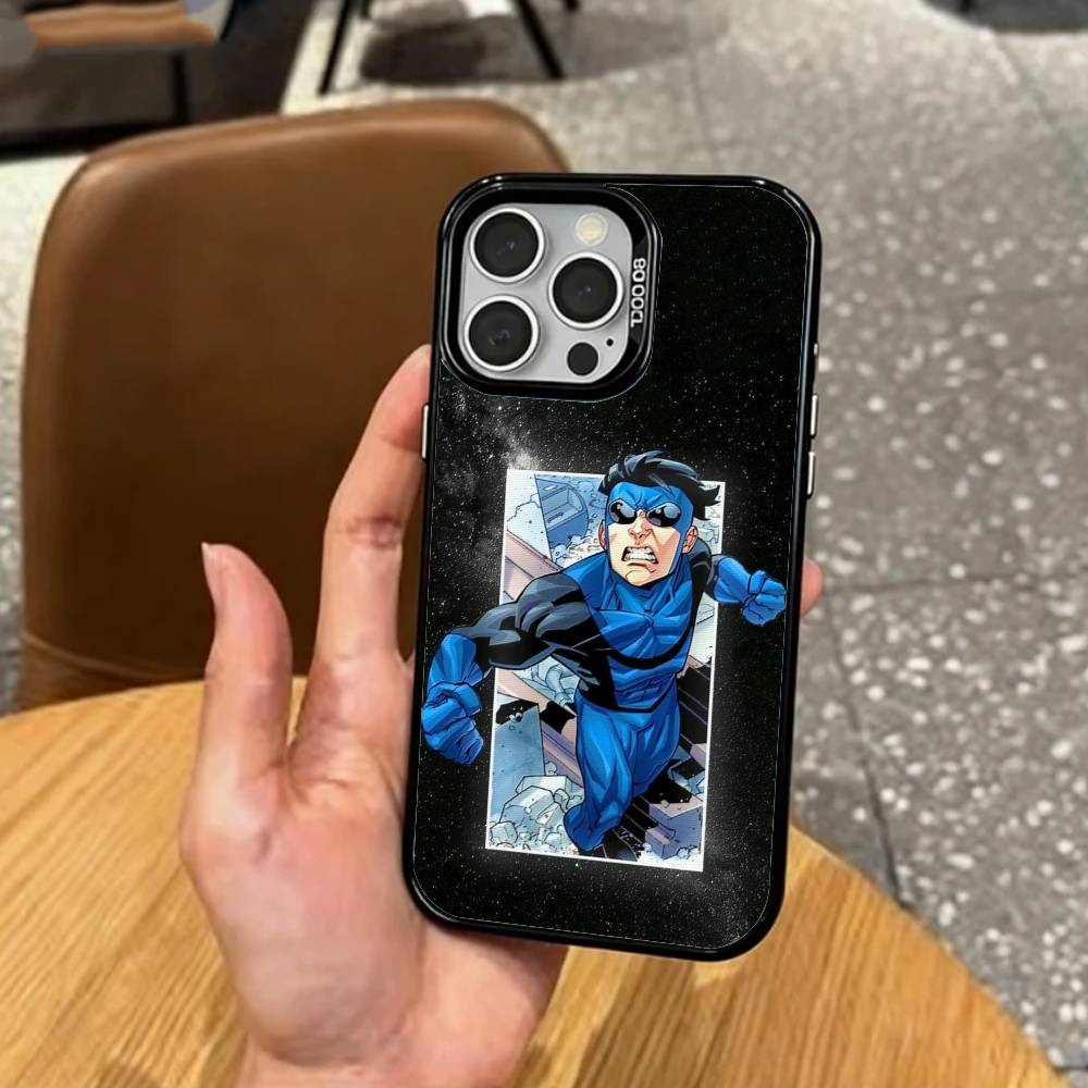 

Жестокий I-Непобедимый B-Битва Чехол Для Телефона Для iPhone17,16,15,14,13,12,11 Plus,Pro Max Цветной Серебряный Покрытие Внутри Чехла iPhone13PRO