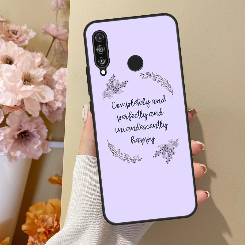 

Чехол «Гордость и предубеждение» для Honor 50 8X 9X 10i для Huawei P50 Pro P20 P40 P30 Lite P Smart 2021 Nova 5T Huawei P40