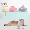 Kitten Entertainment Gift Cat Toys, Catnip Plush Ocean Toys for Cats, Shark Fish Ray Shapes Interactive Kicker, Natural Filled Toy Soft Chewing