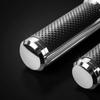 Replacement Motorcycle Hand Grips with Bar End Cap Textured Handlebar