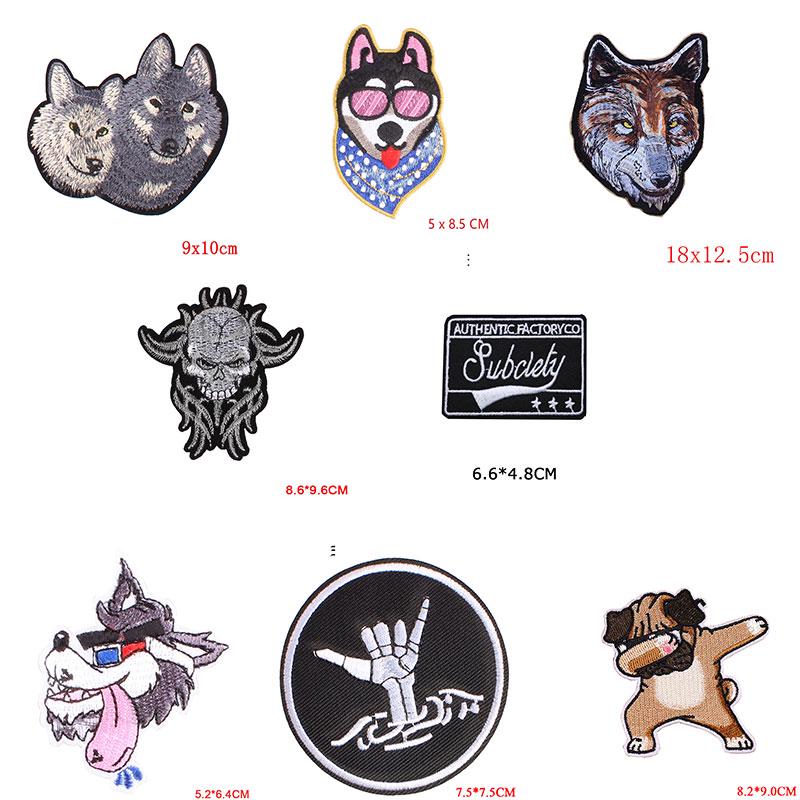 Badge Patch Pirate Badge Patch DIY Craft Clothes Heat-Seal Embroidered