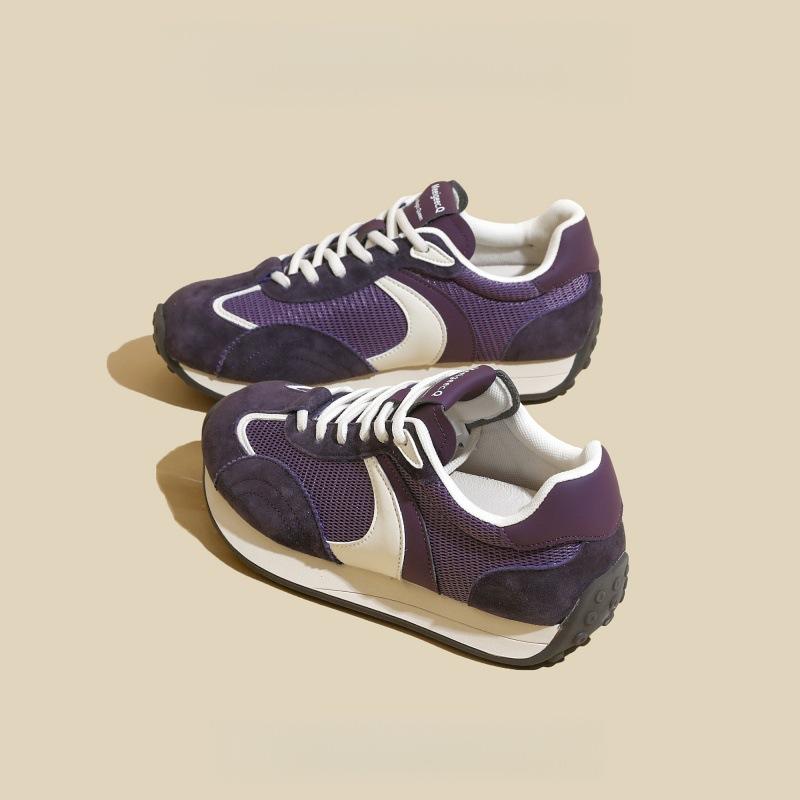 

Retro classic thick-soled heightening breathable German training shoes women s 2025 new summer casual versatile Forrest Gump sports shoes 40