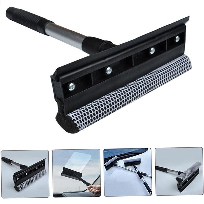 T-Type Telescopic Window Sponge Brush & Detachable Car Wiper