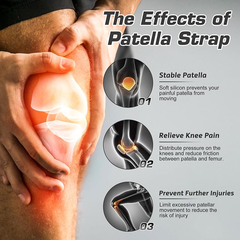 1Pc Adjustable Knee Support Band Patella Strap for Running Cycling Gym Sports Knee Protector