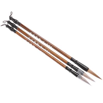 3 Stück/Los Ausgezeichnete Qualität Chinesische Kalligraphie Pinsel Stift Zum Schreiben Pinsel