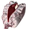 Large Capacity Ruffle Makeup Bag Cherry Printed Wash Storage Bag Sweet Toiletry Organizer  Skincare