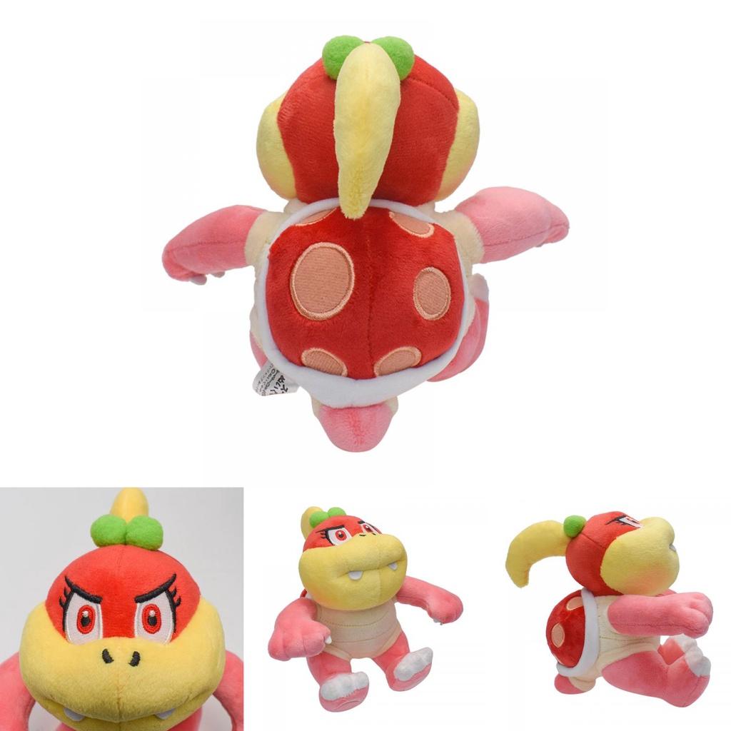 Super Mario Bros. Pom Pom Koopa Plush Toy Doll For Kids Perfect For Decoration And Collection