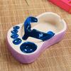 Mini Dessert Plate 5 Compartments Ashtray Flip-Flops Dishes Plates for Fries