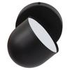 Indoor LED Wall Lamp Smart Touch Stepless Dimming 350 Degree Rotatable Black Wall Lamp for Home