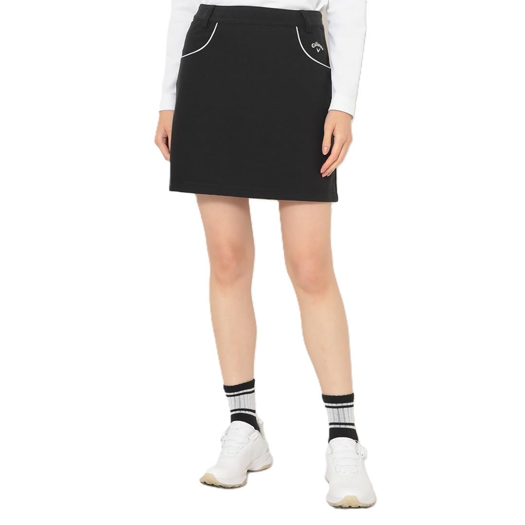 

Callaway Stretch Skirt with Silver Classic Simple Design for Golf Women s 8-Way Water-Repellent Lines, Design, (C25228200)