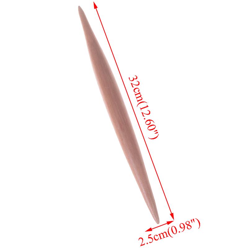 1Pcs Non Stick Long Wooden Handle Rolling Pin Dumplings Fondant Cake Baking Tool