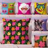 A-Andy W-Warhol Art Pillow Case  Ultra Soft Skin Friendly Fabric Cloud Like Comfort & Concealed Zipper
