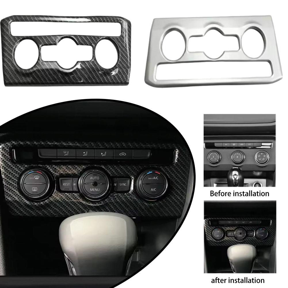 Decorațiune Auto Pentru VW Tiguan L 2017- 2025 Panou Buton Comutator Aer Condiționat Control Central Interior Auto Accesorii Auto