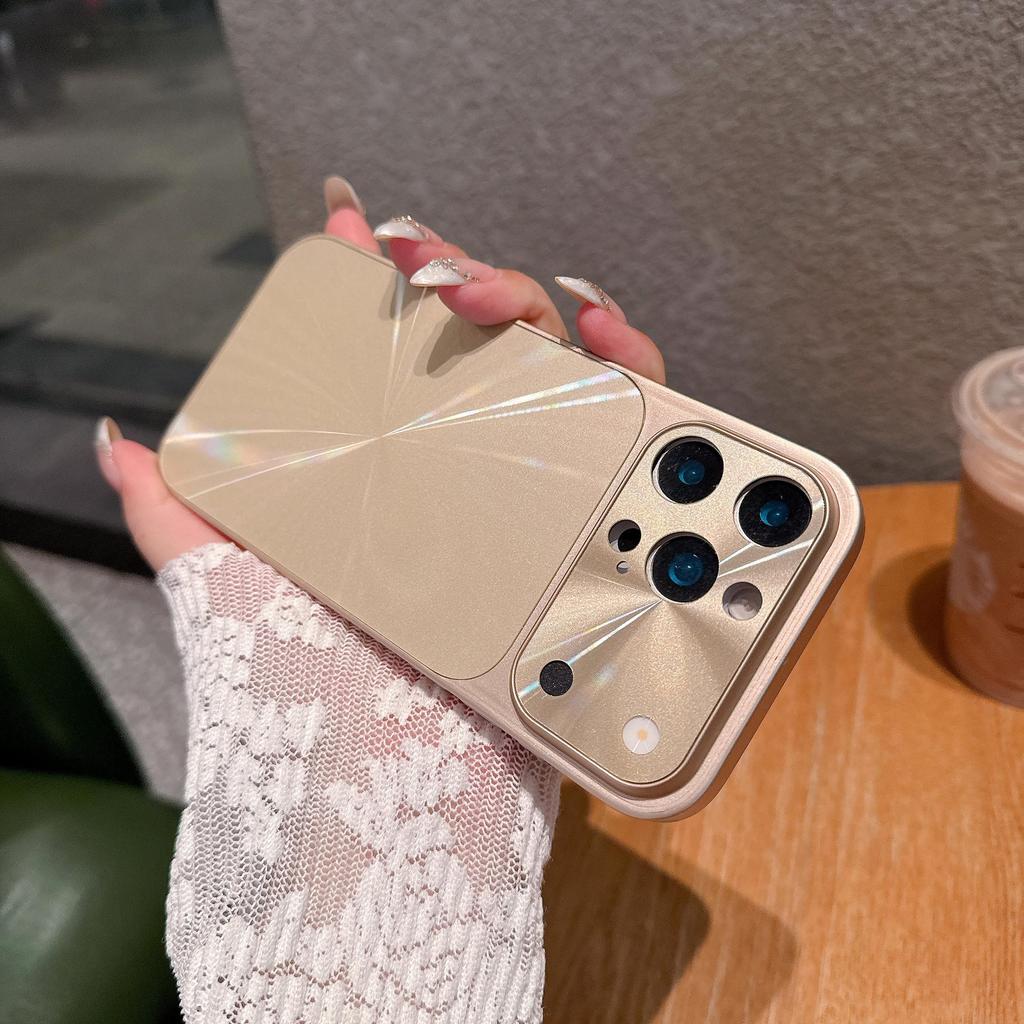 Cross-border iPhone 17 Pro Max case transforms into high-end aurora CD pattern, compatible with Apple 16.