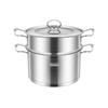 Bernice Sass Edelstahl Dampfgarer Suppentopf