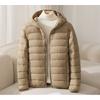 Women Puffer Jacket Plus Size 5XL 6XL 7XL New Spring Autumn Female Ultra Lightweight Packable Hooded Down Coats