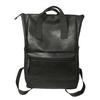 PU Backpack Men's Laptop Backpack Student Travel Commuter Bag