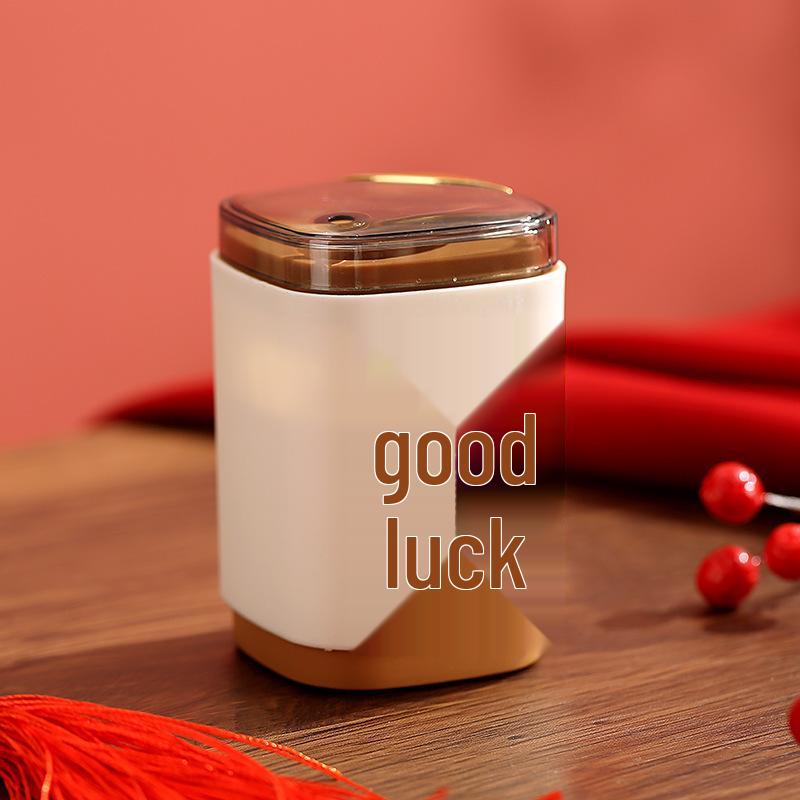 

Wealth & Good Luck Automatic Toothpick Dispenser - Creative Pop-Up Toothpick Holder