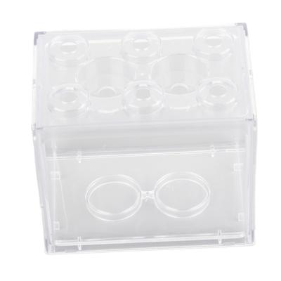 Small Betta Fish Tank Transparent Acrylic Explosionproof Portable Miniature Fish Tank Aquarium for