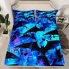 Gothic Spooky Bedding Set Pumpkin Lantern Cute Halloween Bed Sheets for Kids Boys Teens,Ghost Spiderwebs Fitted Sheet Black Cat Cobwebs Bats