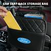 Hett Nytt Bilbaksäte Förvaringslåda Bilorganisatör Skydd Hängande Förvaringsväska För Ford Focus Mondeo Mustang Fiesta MK2 Everest Es
