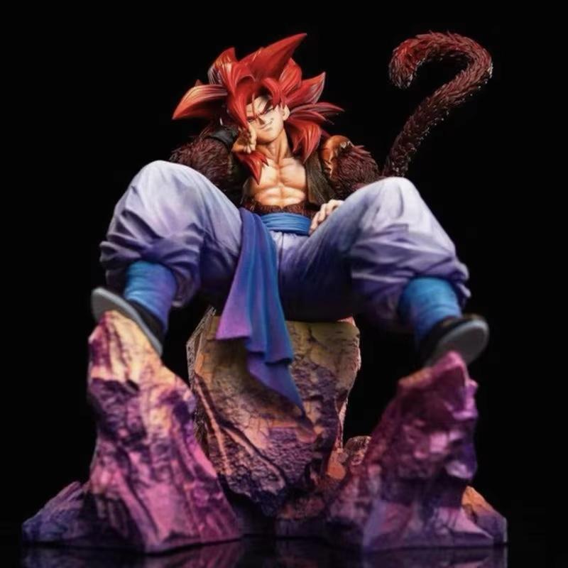 Hotsale Generic Ssj4 Gogeta Super Saiyan 4 Action Figure Pvc Collectible Statue Anime Figurine For Anime Fans Birthday Gift