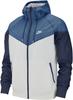Demi-season Jacket Nike Sportswear Windrunner (AR2209) Photon Dust/stone Blue/midnight Navy/photon Dust