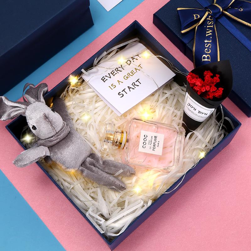 Luxury Gift Box with Bow for Boyfriend - High-End Birthday Packaging