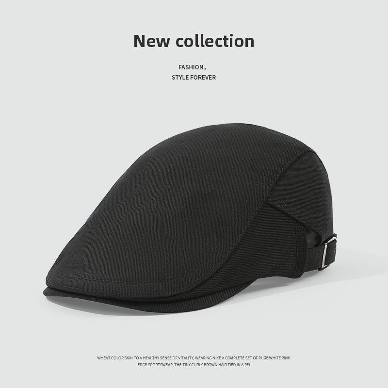 Berretto Newsboy Retro Trendy Stile Hong Kong - Berretto Unisex Minimalista Moda Primavera