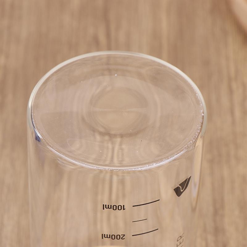 Borcan pentru maia 300/600/900ml Sticlă transparentă rezistentă la căldură Recipient pentru maia pentru copt Borcan pentru fermentație Depozitare alimente