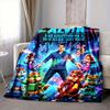 1Pc Alvin Chipmunks Adventure Blanket Soft And Comfortable Casual Warm Camping Travel Christmas Halloween Xmas Gift M924497