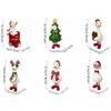 Exquisite Xmas Tabletop Ornament Durable Resin Animal Statue Christmas Duck Figurine  Office Desk