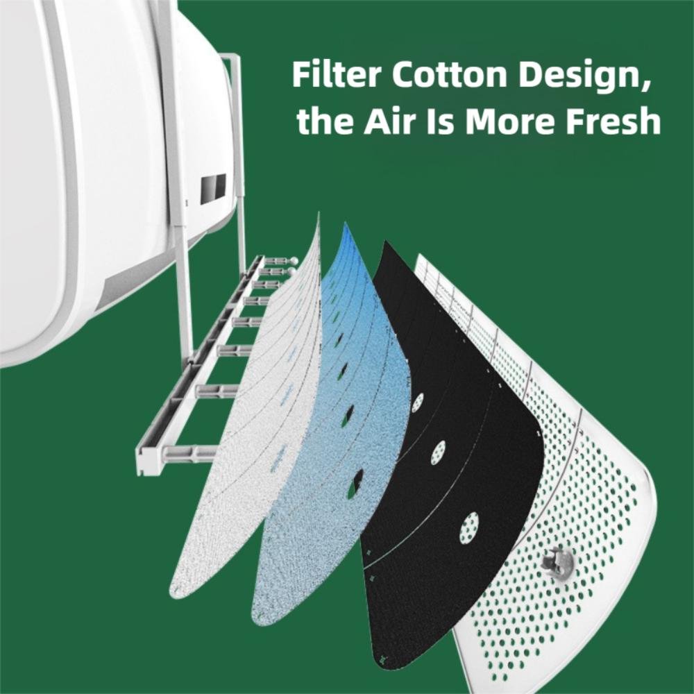 Retractable Air-Conditioner Outlet Baffle Adjustable Air Conditioning Guide Plate  Study Room