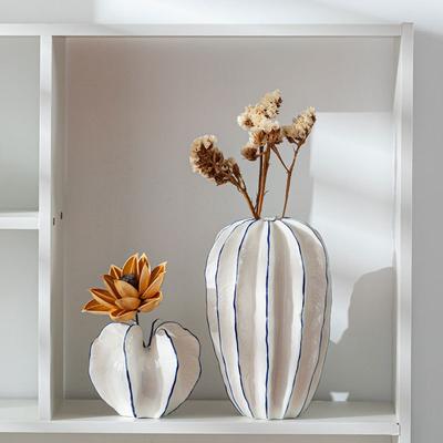 Vaso Ceramico Nordico Carambola Frutta Simulazione Vasi Porcellana Fiori Secchi Composizione Ufficio Casa Decorazione Accessori