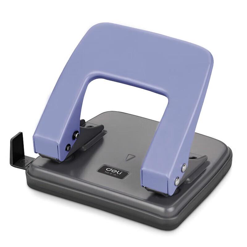 Deli 2-Hole Paper Punch, 6mm, 20-Sheet Capacity