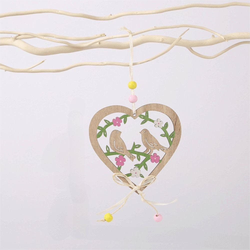 Easter Decor Easter Ornaments Wood Material Hanging Ornaments Wooden Ornaments  Outdoor Decor