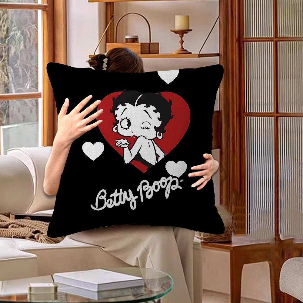 B-Betty-Cute-Boops Lucky Dragon pillow cover sofa cushion cover home room decoration children gift