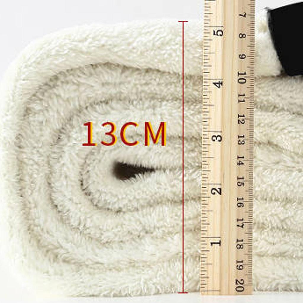 Große Größen Damen Winter Warm Fleecegefütterte Leggings Dicke Samtstrumpfhose Thermohose Schwarze Übergroße Leggings