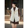 Fengxun Women's Korean Style Lightweight Duck Down Vest