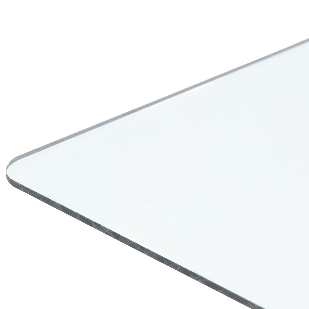 4 Pack Self Adhesive Wall Mirror Tiles Acrylic Acrylic Mirror Frameless Square Mirror  Bathroom