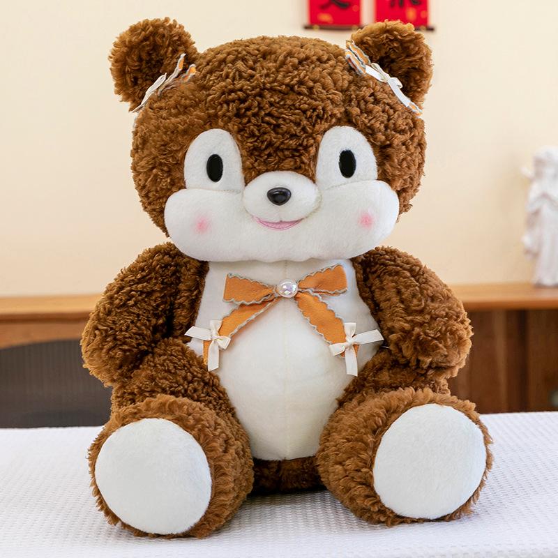 Fairy Tale Forest Animal Series Doll Cute Little Bear Little Lamb Doll Children Comfort Doll Pillow Gift