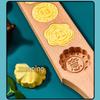 Hand Press Beechwood Mooncake Mold