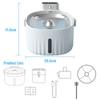 2L Fountain For Cats Wireless Motion Sensor Automatic Cat Drinker Filtered Dog Water Dispenser Intelligent Pet Drinking Feeder