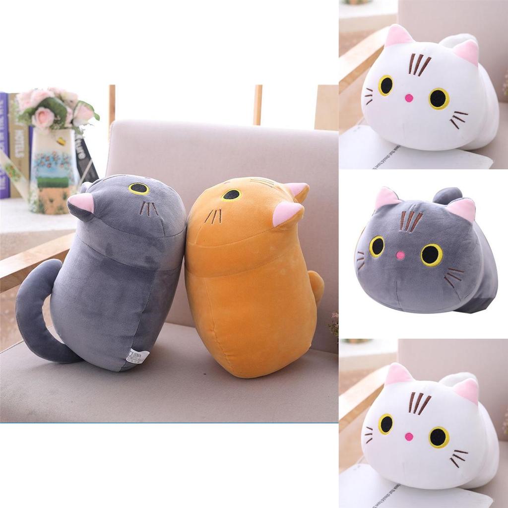 Adorable Cartoon Plush Toy Cat Soft Pillow Cushion For Kids And Girlfriends