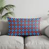 Home Decor Colorful Patterned Rectangle Pillow Suitable For Sofa Bedroom Car Pillow Cover Cushion Rectangular Back Cushion