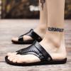 Fashion Summer Business Mens Sandals Soft Comfortable Non Slip Slippers Flip Flops Formal Outdoor Beach Shoes Platform Casual
