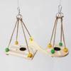 Bird Chewing Swing Toy Exercise Pet Supplies Claws Wooden Standing Toys, Parrot Toys for